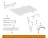 7569635020 Toyota Oem Tacoma Pick Up Fender Flare Seal Gasket Pad