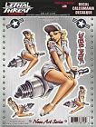 757785881569 Lethal Threat 6x8 Decal