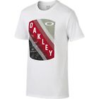 888896374425 Oakley White Sz Squadron Tee Motorcycle Shirt