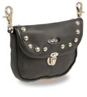 915200110131 Milwaukee Leather Belt Bag Studded Flap Clasps