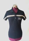 987627014 Ducati Nwt Black Polo Shirt Stripes Patches Long