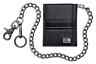 99434-18vm 99343-18vm Mens Embossed Stripe Biker Leather Wallet