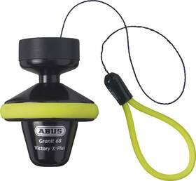 56564 Abus Granit Victory 68 Disc Lock Yellow #56564
