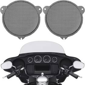 Ac-bfmsgc002 Ac-mtorc 2014-2023 6.5 Inch Batwing Fairing Mesh Speaker Grills Cover For Harley