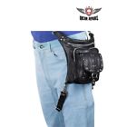 Ac1028-11 Bikers Dream Thigh Bag Waist Premium Leather With Gun Pocket
