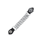 Ac1060-ld-d Dream Apparel Pc Inch Motorcycle Vest Extender Biker Women Rose