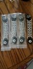 Ac1064-ld-4 Dream Apparel Pc Inch Motorcycle Vest Extenders Biker Skull Chain