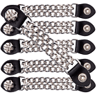 Ac1081-ld-6 Dream Apparel Pc Inch Motorcycle Vest Extenders Biker Spiked Chain