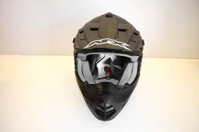 Fx-17 Afx Helmet Matte Black Medium Nos