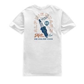 1214-73146-20-m Alpinestars Sparky Csf T-shirts Md White