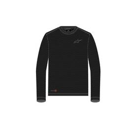 1214-73500-10-s Alpinestars Inclinate Long Sleeve Mesh T-shirts Sm Black