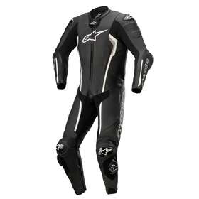 3150122-12-58 Alpinestars Racing Professional Missile V2 Leather Suit 58 Black/white