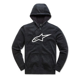 1038-53052-1020-2xl Alpinestars Ageless Ii Fleece Hoodie 2xl Black White