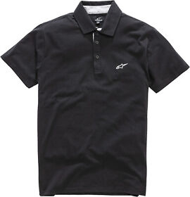1018-41004-10-s Alpinestars Eternal Polo Shirt Black Sm