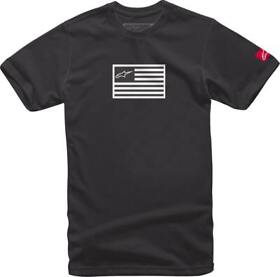 1213-72038-10-s Alpinestars Flagged Tee Black S
