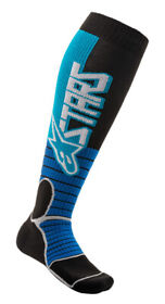 4701520-731-l Alpinestars Mx Pro Socks Cyan Black Lg