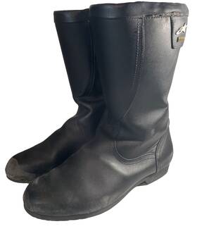 Tourer5 Alpinestars Men S Black Leather Tourer Boots Size Us 11 Pn Well Worn