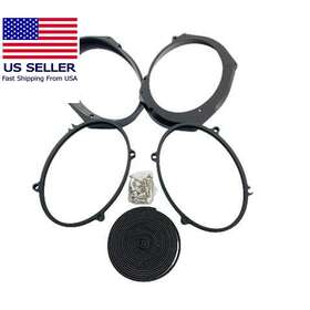 Ip-14-5x7-6x9-l American Hard Bag Speaker Adapters 5x7 To 6x9 For Harley Locking Lids 2014