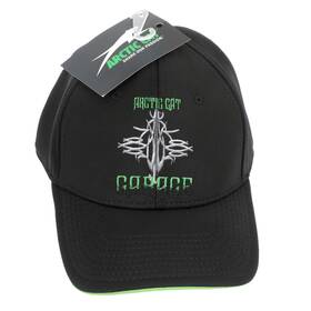 5258-520-cap Arctic Cat Black And Green Garage Cap