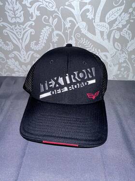 5288-345 Arctic Cat Black Textron Cap Mesh Back