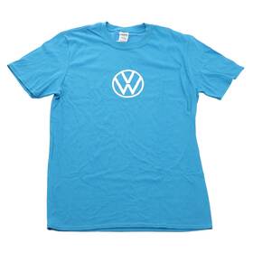 Drg003760sphmd Audi Blue Volkswagen Logo T-shirt Medium