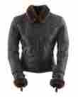 Bb3350 Black Brand New Apparel Sheared Beaver Womens Jacket Md