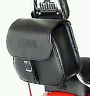 Bdm220-000005-00 Big Dog Motorcycles New Leather Sissybar Bag Embossed Logo Chopper
