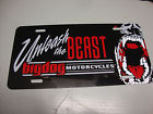 Bdm400-3401 Big Dog Motorcycles Auto License Plate Unleash The Beast Chopper