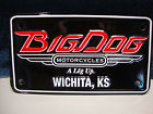 Bdm400-3413 Big Dog Motorcycles Small License Plate Leg Up Wichita Ks