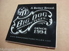 Bdm400-7555 Big Dog Motorcycles Kickstand Pad Drink Coaster Chopper Pitbull Mastiff