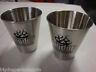 Bdm405-0355 Big Dog Motorcycles Pair Motorcycle Stainless Steel Shot Glass Set