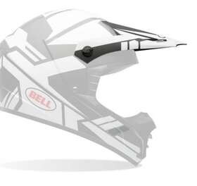 8031115 Bell Helmets Visor For Sx-1 Helmet - Stack Matte White