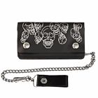 Bi53 Unbranded Bi-fold Black Leather