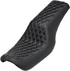 Biltwell New Atlas Vinyl Seat Black Diamond Dyna Glide