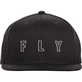 351-0069 Black Fly Racing Wfh Snapback Hat
