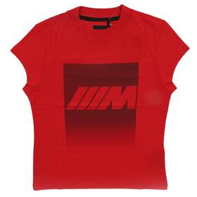 80-14-2-466-297 Bmw Ladies Red T-shirt Small