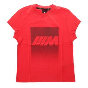 80-14-2-466-299 Bmw Ladies Red T-shirt Large