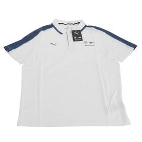 80-14-2-864-243 Bmw M Motorsport Polo Mens White Medium
