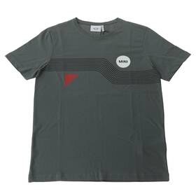 Bmw 80-14-5-a21-590 Mini Mens Wordmark Graphic Sage T-shirt Medium