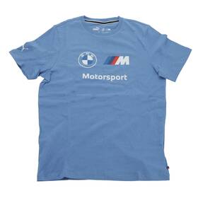 80-14-5-b31-8b9 Bmw M Motorsport Logo T-shirt Blue Medium