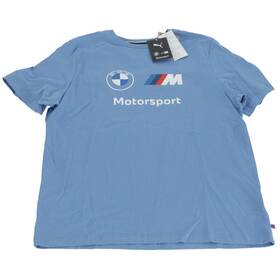 80-14-5-b31-8c0 Bmw M Motorsport Logo T Shirt Blue Large
