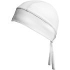 Bndna003-18 Schampa Stretch Headwraps White Mesh