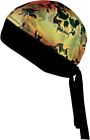 Bndna003-71 Schampa Stretch Headwrap Flaming