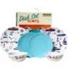 Camp Casual 051497134112 Cc-009 6 Piece Marine Dish Set