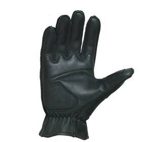 Castle 008061007150 New Mens Black Leather Standard Motorcycle Gloves Large 20-2016