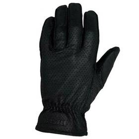 Castle 008061007280 New Mens Black Perforated Leather Riding Gloves 2x-large 20-2039