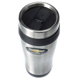 Ch9771 Chevrolet Silver Tumbler Cup
