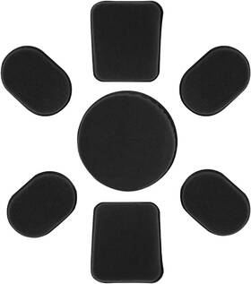 221055 Condor Elite - Helmet Pads Ii Black
