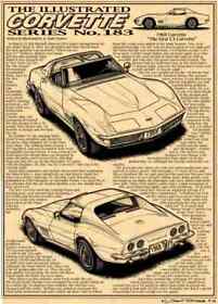 25-359958-1 Corvette Series Print C3 183 First 25-359958-1 Corvette Series Print C3 183 First