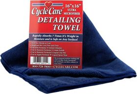 88015 Cycle Care Formulas Microfiber Towels Dark Blue #88015